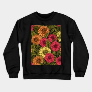 Dahlia mix Crewneck Sweatshirt